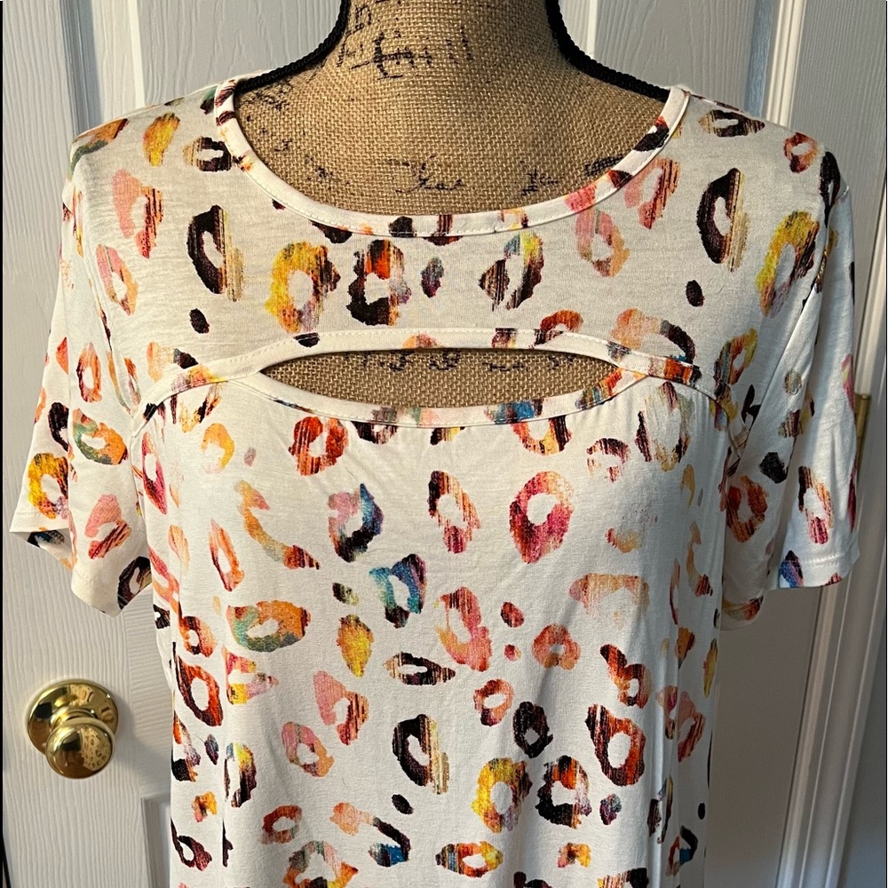 NWOT White Birch Short Sleeve Top